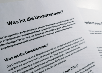 Umsatzsteuer, erklärt auf Dokumenten